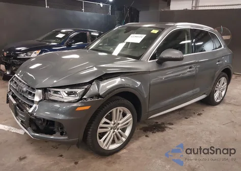 2018 Audi Q5 2.0T Premium/2.0T Tech Premium из США, поврежденный, VIN WA1BNAFY3J2238745
